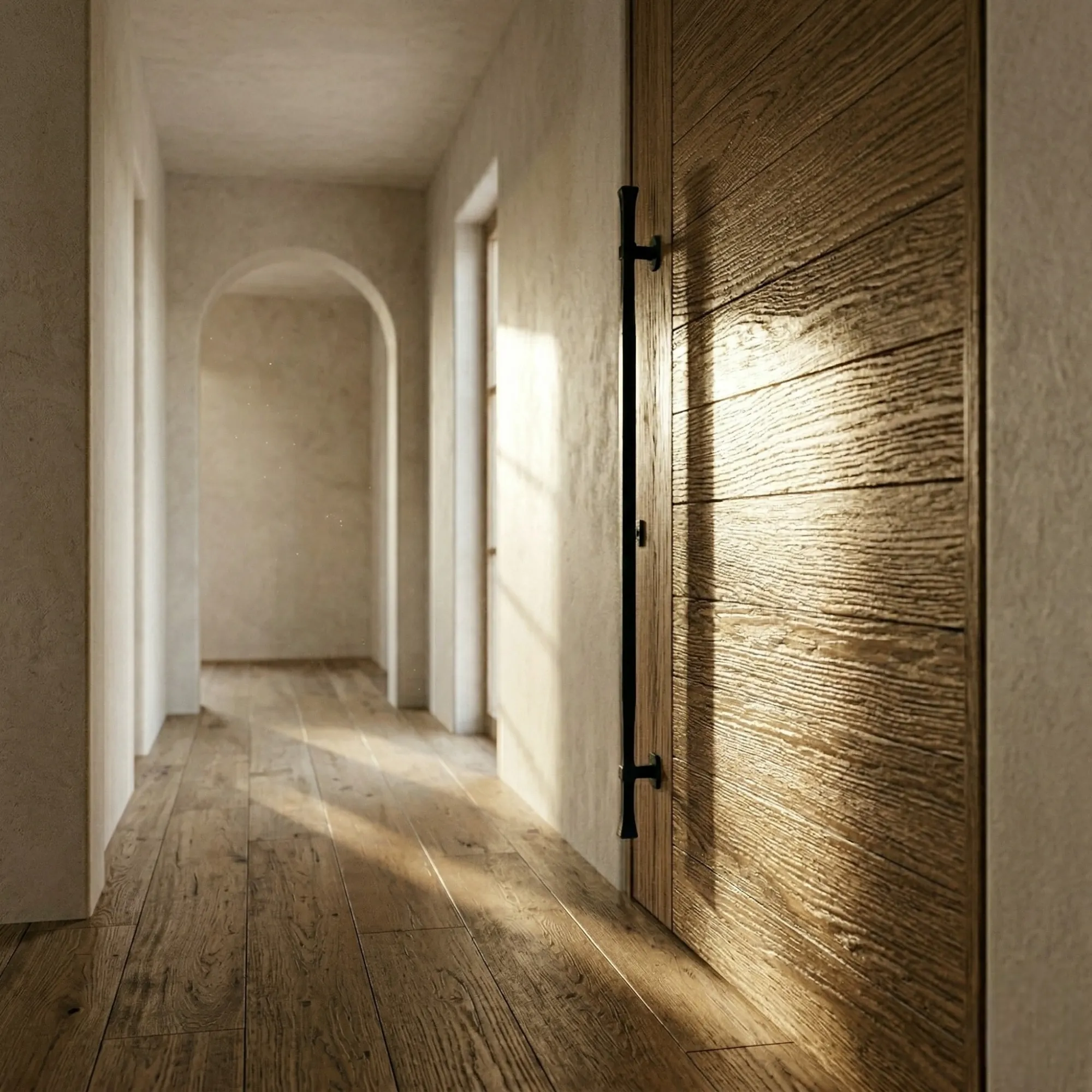 Warm Nat Door Scene